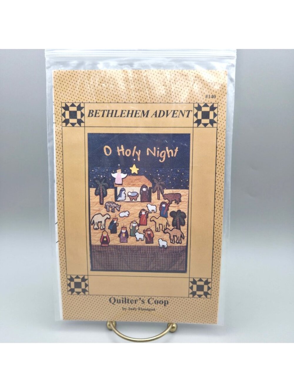 Bethlehem Advent Wall Quilt Pattern Nativity Scene Design By Quilters Coop